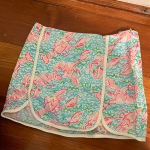 Vintage Lilly Pulitzer mini skirt (RARE PRINT)